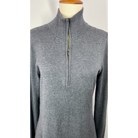 Tommy Bahama Small Knit Sweater Dress Small Tommy Bahama Knit Dress Gray Sweater - Picture 2 of 16